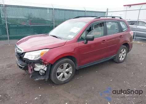 2015 Subaru Forester 2.5I from USA, damaged, VIN JF2SJABC7FH523689